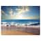 Designart - Sea Sunset - Seascape Photography Canvas Art Print
